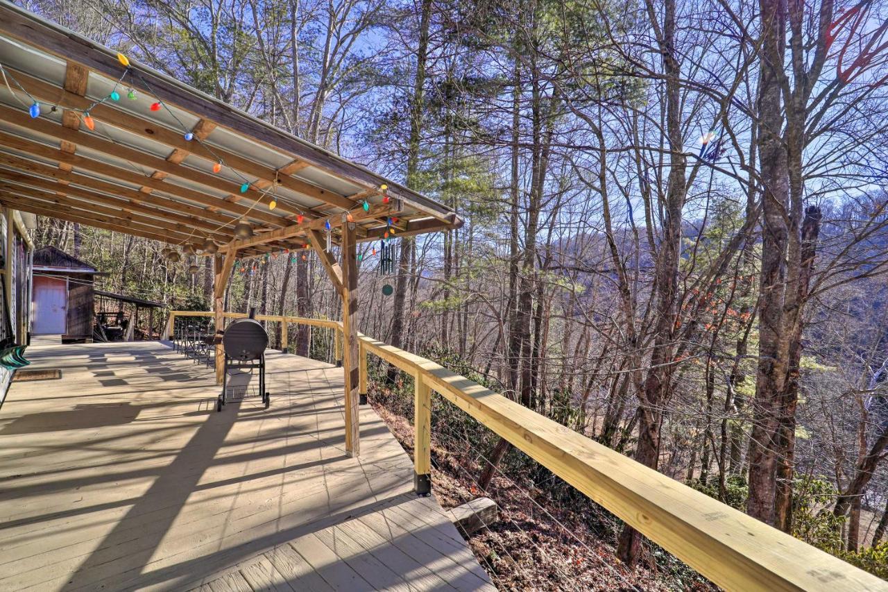 Spruce Pine Riverfront Rental Deck And 2 Fire Pits! Exterior photo