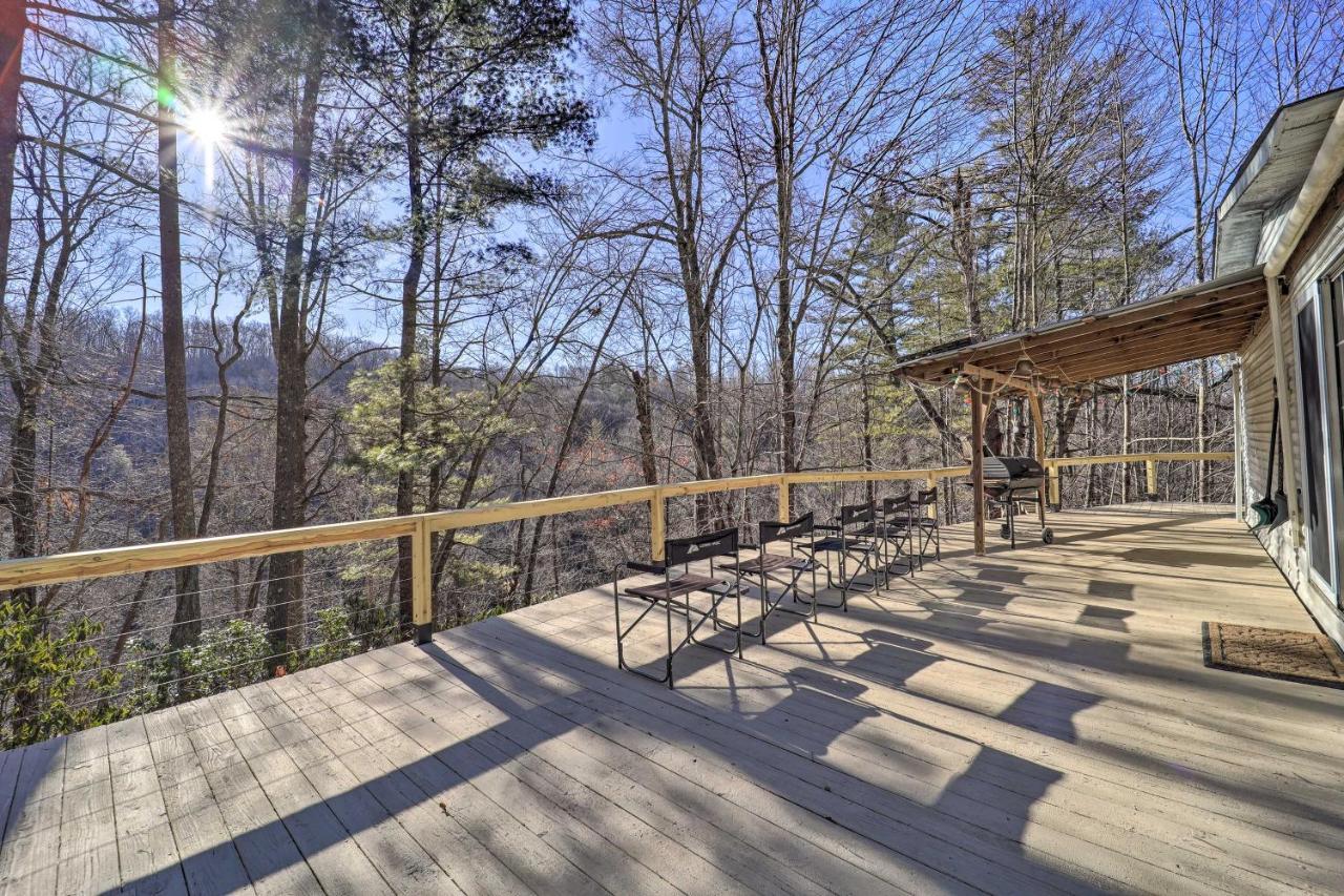 Spruce Pine Riverfront Rental Deck And 2 Fire Pits! Exterior photo