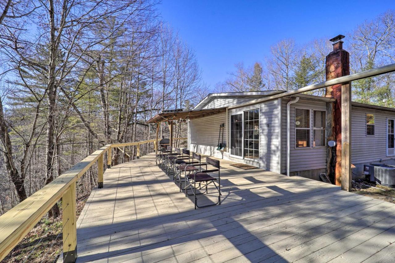 Spruce Pine Riverfront Rental Deck And 2 Fire Pits! Exterior photo